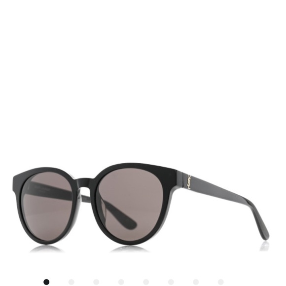 Saint Laurent Black Sunglasses Acetate SL M25/K Black - Picture 1 of 12